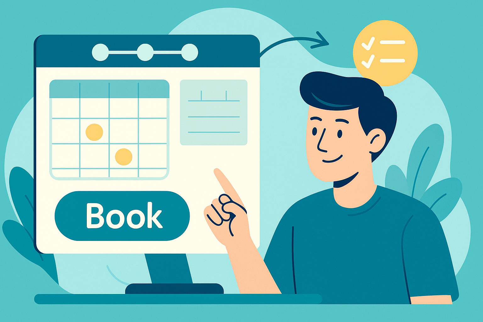 Seamless booking experience